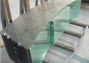 8mm clear coated glass tempered laminated glass hurricane safety glass in curtain walls