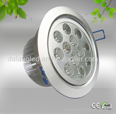 12W LED down light