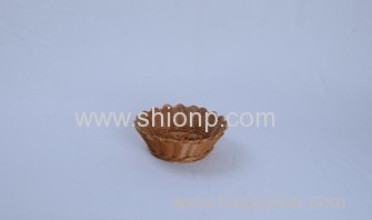 round rattan bread basket for hotel