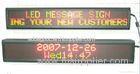 High contrast indoor led moving message display board P7.62 SMD full color for bank