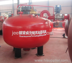 Dry powder fire extinguishing system