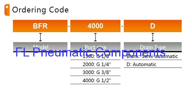 BFR4000 Air Filters and Regulators