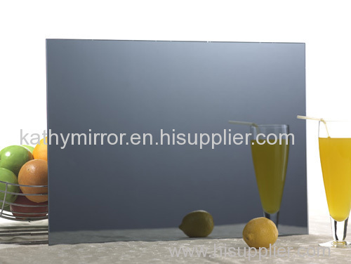 Grey color mirror glass