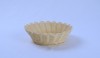 Round rattan bread baskets