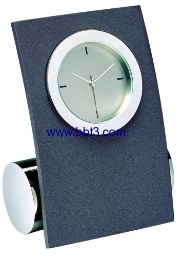 Promotional Zinc Alloy table clock