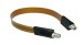 Nickel-Plated 17.3cm TV Flat Window Cable