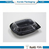 Plastic microwave food box with lid