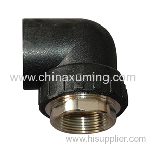 HDPE Socket Fusion Female Elbow Pipe Fittings