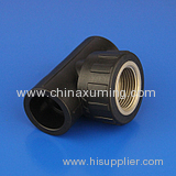 HDPE Socket Fusion Female Tee Pipe Fittings