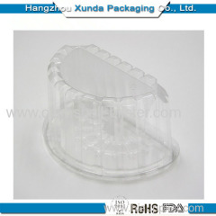 Plastic clear cake pack box