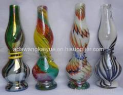 glass smoking water pipes of hookah bottle