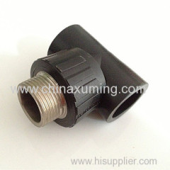 HDPE Socket Fusion Male Tee Pipe Fittings