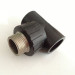 HDPE Socket Male Thread Equal Tee Fittings