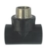 HDPE Socket Fusion Male Tee Pipe Fittings