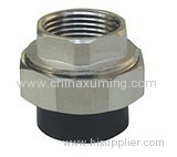 HDPE Socket Interal Thread Union with Brass Insert Fittings