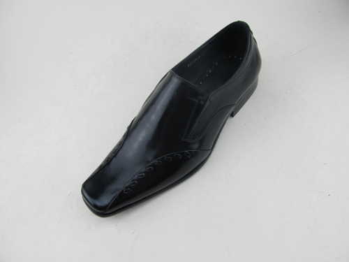 slim front design men dress shoes