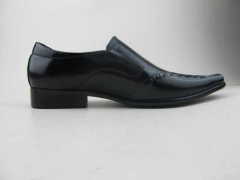 slim front design men dress shoes