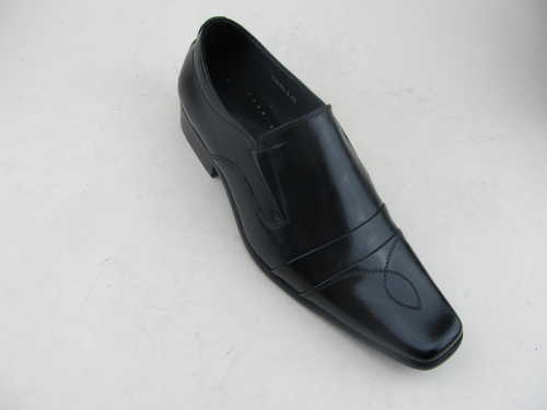 waxed calfskin high quality men dress shoes