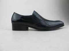 shining waxed calfskin high quality dress men shoes celeb