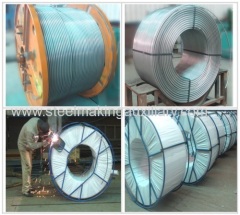 CaSi Cored Wire Steelmaking auxiliary from China factory manufacturer use for electric arc furnace