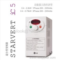 LS Inverter SV004iC 5-1 0.75KW