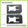 Plastic ABS iphone 5 Nano SIM To Normal SIM Adapter Nano 4FF To 2FF SIM Card