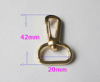 Zinc alloy nickle plated snap hook