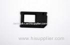 Plastic ABS Nano SIM Adapter , IPhone 4 Nano SIM Card Adaptor