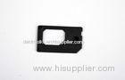 Black 1.5 x 1.2cm SIM Card Holder For IPhone 4 / 4S 500pcs
