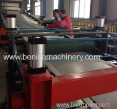 Plastic PE board making machine