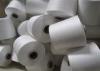 100% Polyester Ring Spun Thread , Raw White Yarn For Jacket