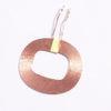 A5 Round Gold Copper Wire Qi Wireless Charger Coil For Mobile Phones