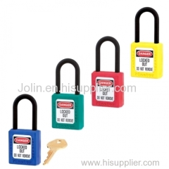 G11 CE certification approved long shackle ABS safety padlock