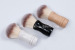 Wooden handled shaving brush