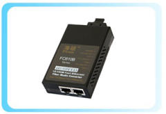 10/100Mbps adaptive fast Ethernet fiber media converter with 2FE port