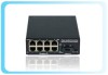 Media Converter with 8 10/100M RJ45 ports