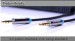 Angled audio cable 4-Pole TRRS 3.5mm Male Right Angle to TRRS 3.5mm Male Stereo Audio Cable