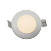 80X60mm 2 Watt LED round Panel Light Fixture with super white LEDs.