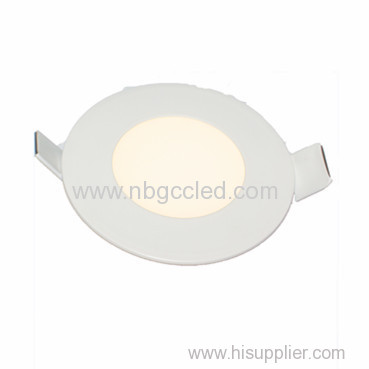 2 Watt LED round Panel Light Fixture with super white LEDs