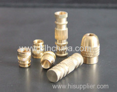 Plastic threaded Brass insert