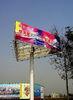 62m Patent Three Sided Billboard , Painted Steel Structure