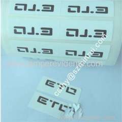 Competitive price tamper evident warranty sticker