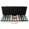 500pcs aluminum case poker chip sets china suppliers