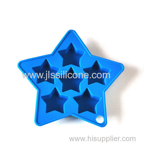 Star shape silicone oem cookware cake mould