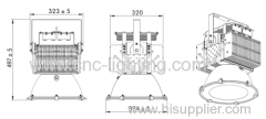 400W LED High bay Light in CREE led chips with 80Ra