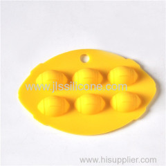 High quality egg shaped silicone cake mould