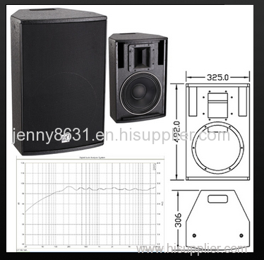 CVR 2-way full range loudspeaker system