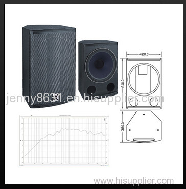 CVR mini speaker 2-way coaxial full range loudspeaker system