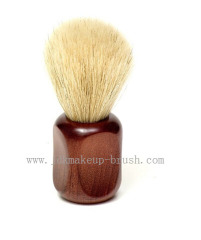 Dark Red Wood Handle Horse Hair Shaving Brush