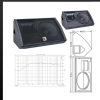 CVR two-way full range stage monitor speaker system